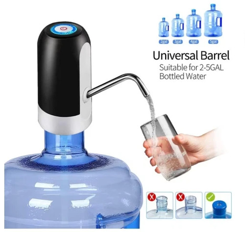 Electric water bottle pump usb - pump,