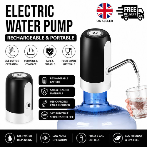 Electric water bottle pump usb - pump,
