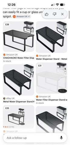 Stand for water - stand,