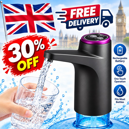 Electric water bottle pump - water,