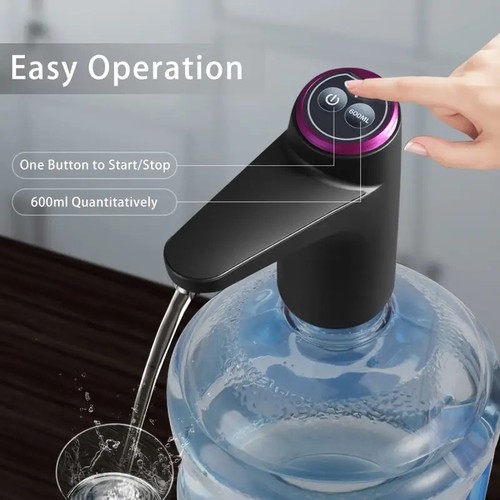 Electric water bottle pump - bottle,
