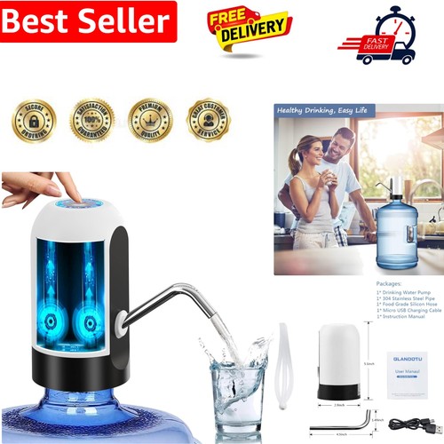 Electric water bottle - bottle, pump